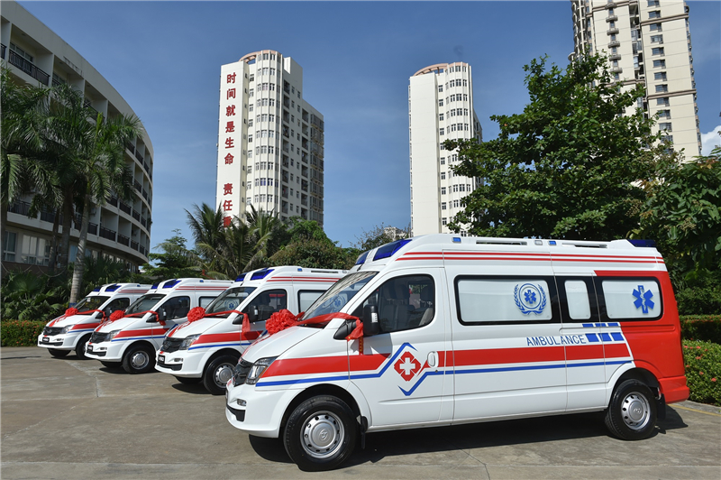 2468彩票网、上海烟草集团爱心救护车捐赠活动在海南、青海两地同时进行